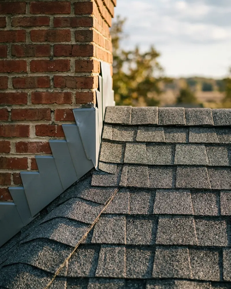 Close-up of Flat & Commercial Roofing work by Beardman Building Services in Bokeelia